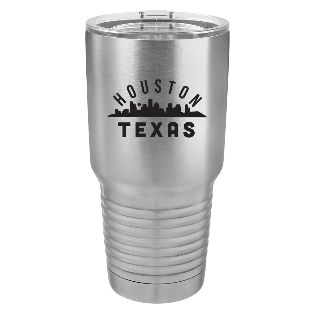 Houston Texas Skyline Tumbler - 30oz