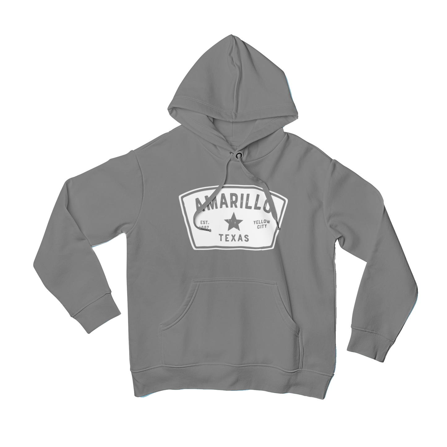 Amarillo Texas Hoodie - Badge
