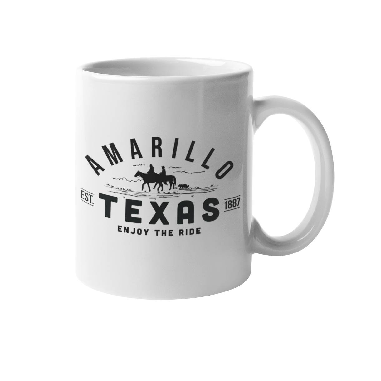 Amarillo Texas Mug - Enjoy the Ride