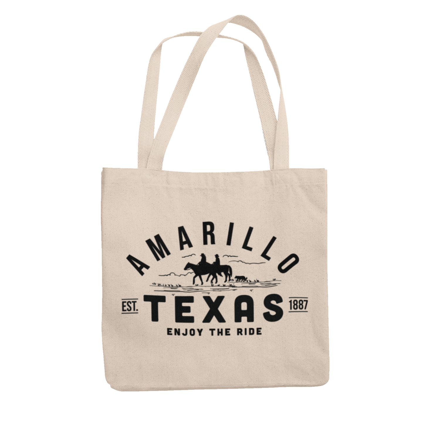 Amarillo Texas Tote Bag - Enjoy the Ride