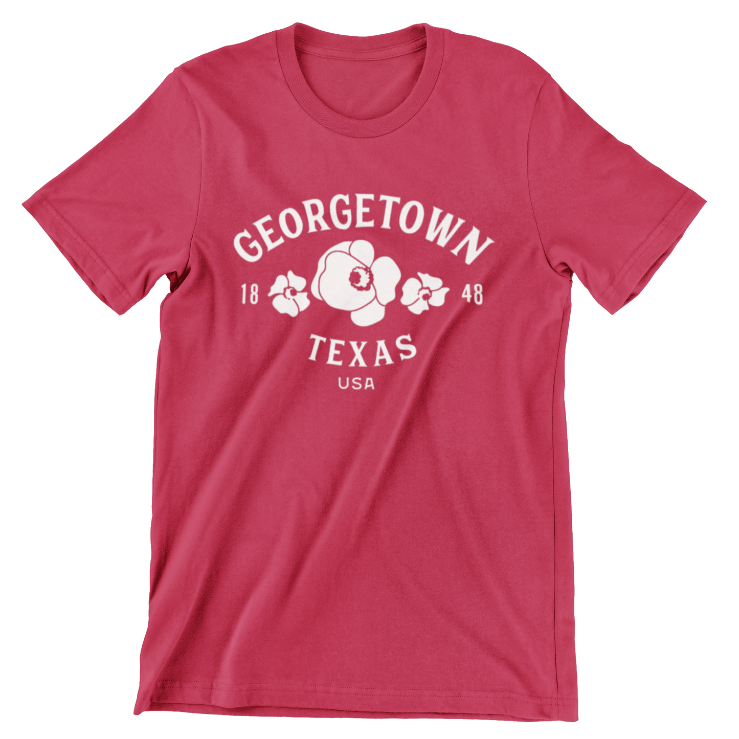 Georgetown Texas T-shirt - Poppies