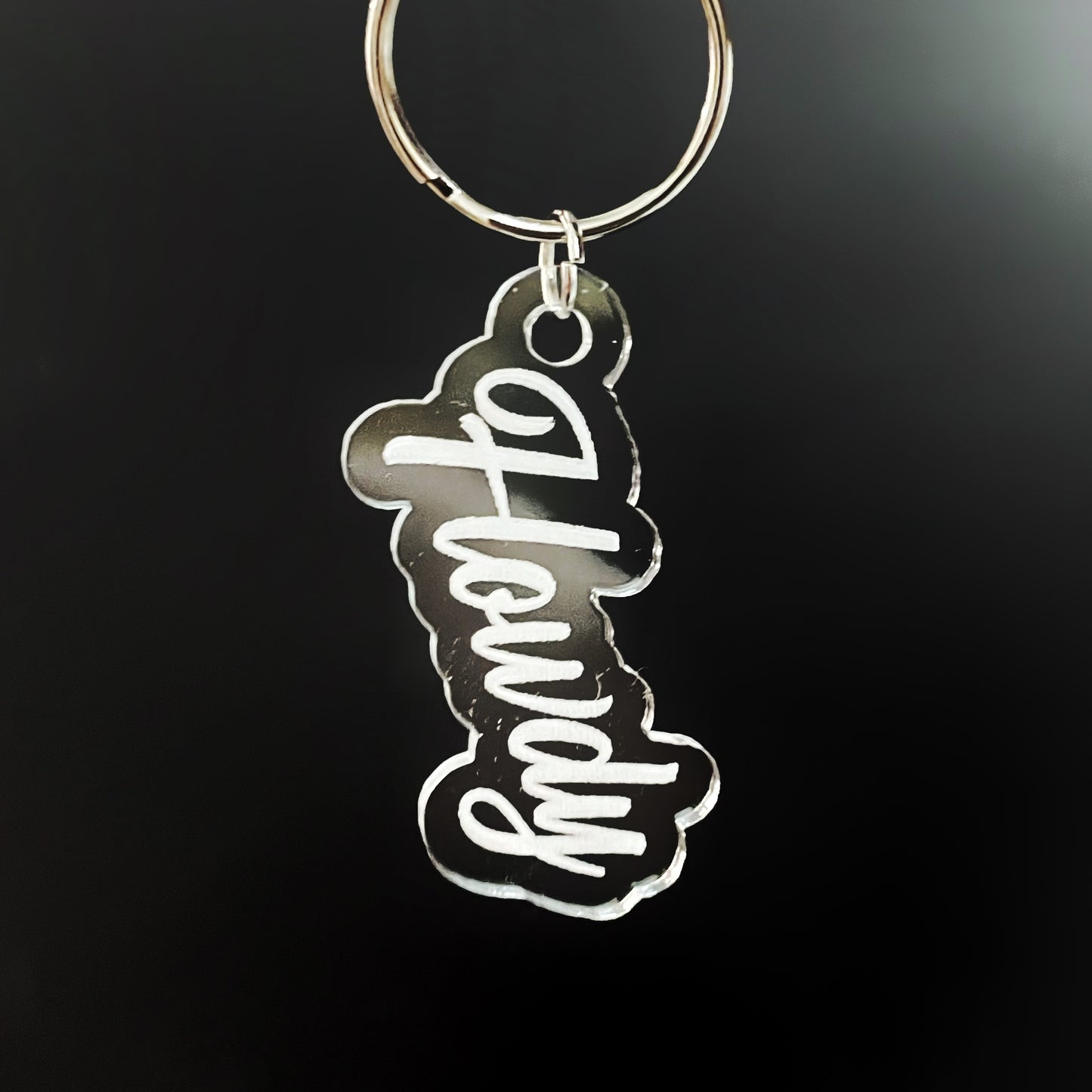 Howdy Acrylic Keychain - 2in