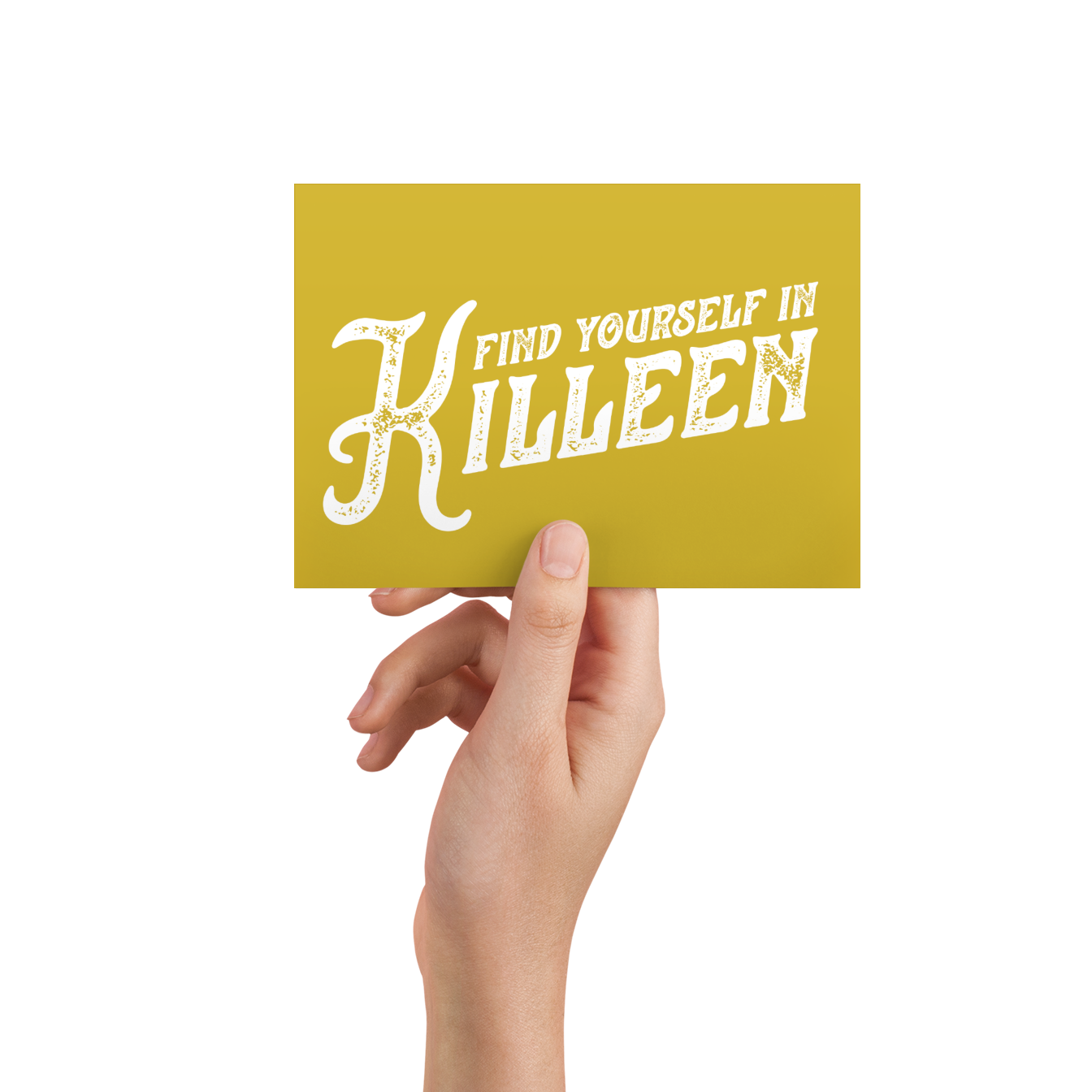 Killeen Texas Postcard - Find Yourself