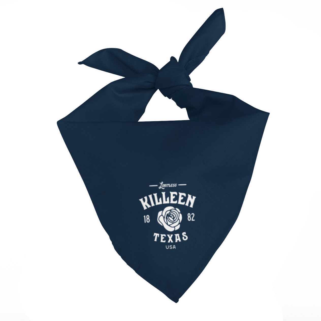 Killeen Texas Bandana - Rose