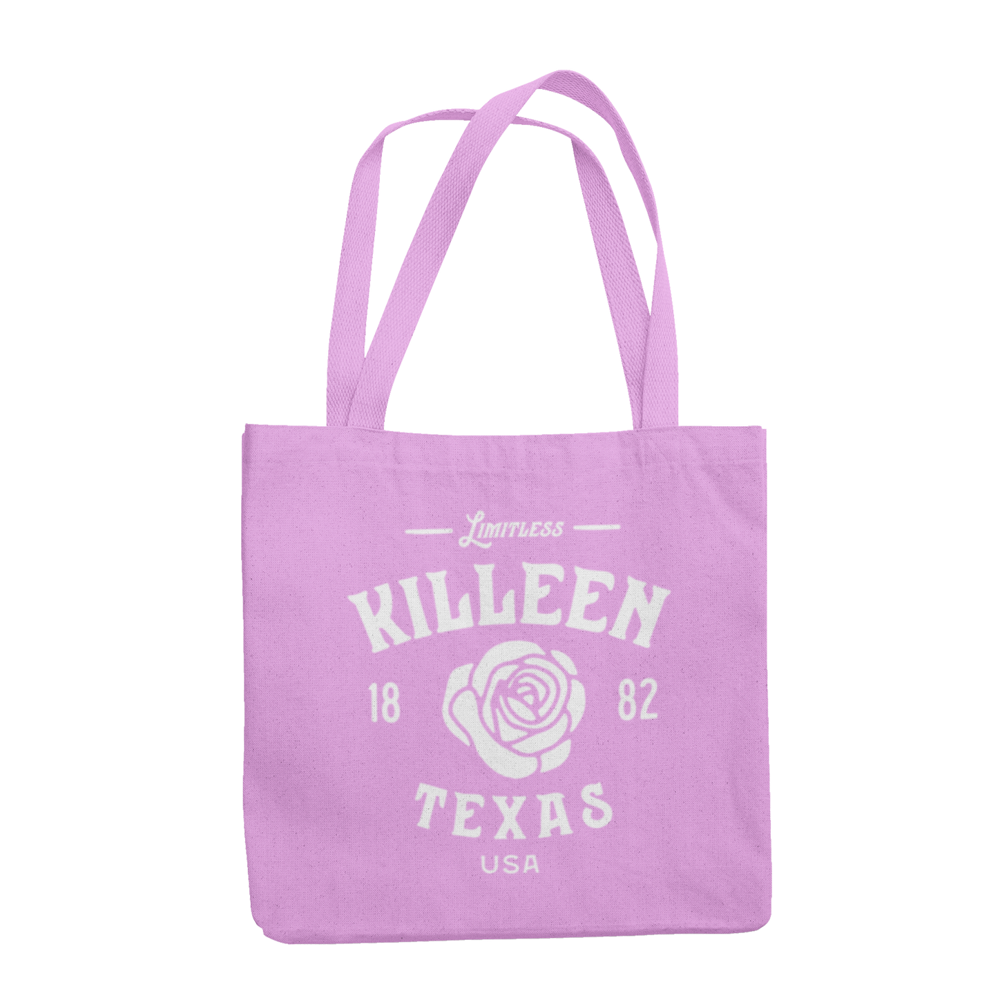 Killeen Texas Tote Bag -Rose
