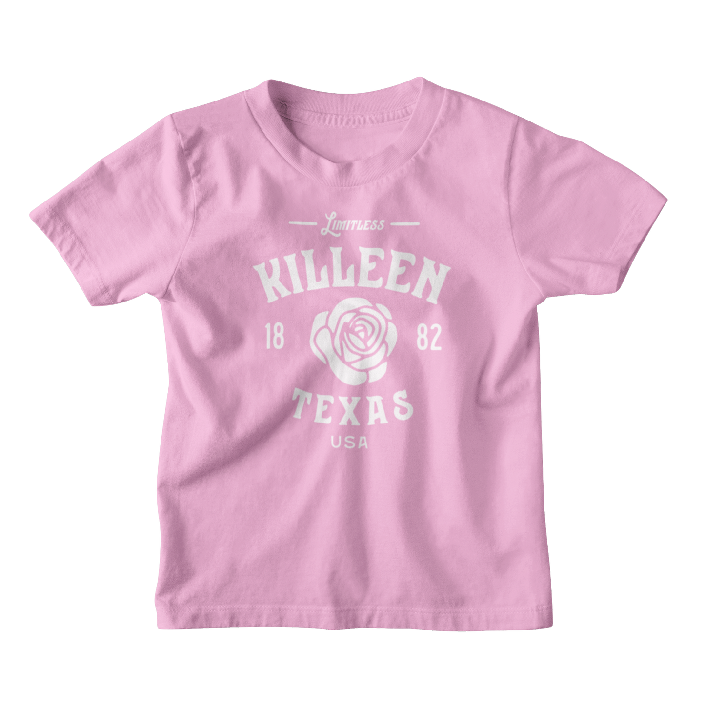 Killeen Texas Youth T-shirt - Rose