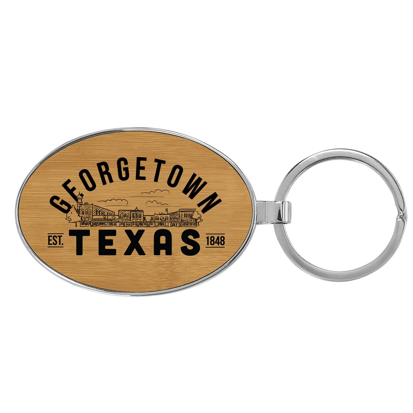 Georgetown Texas Key Tag
