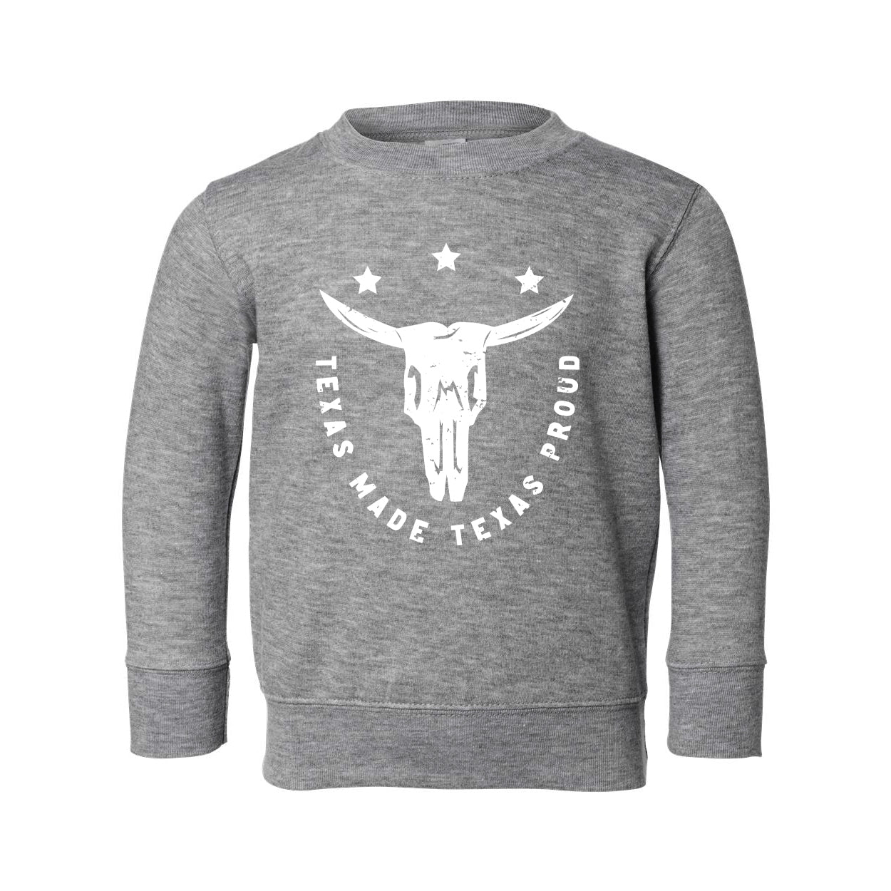 Texas Skull Toddler Sweatshirt