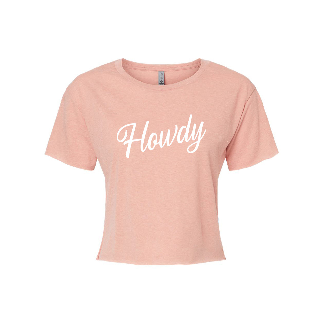 Howdy Flowy Crop Tee