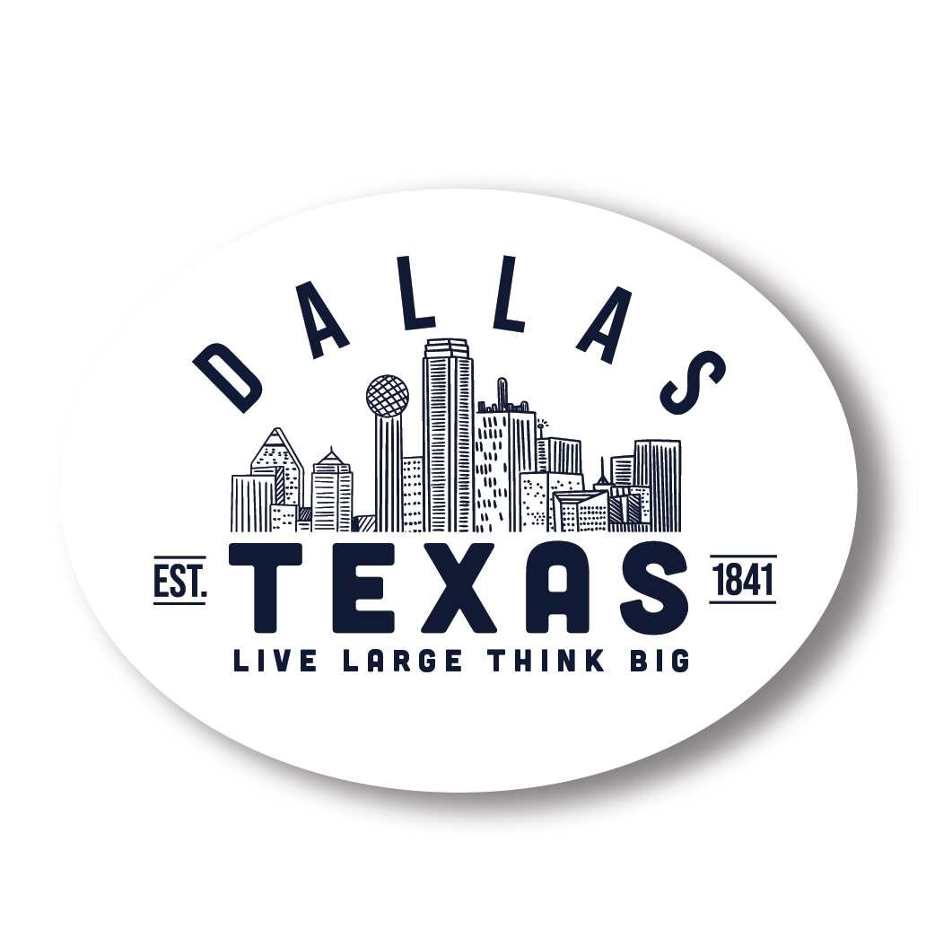 Dallas Texas Decal