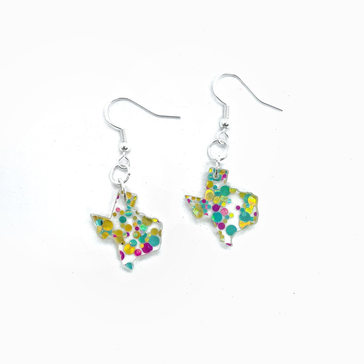 Fiesta Acrylic Texas Earrings