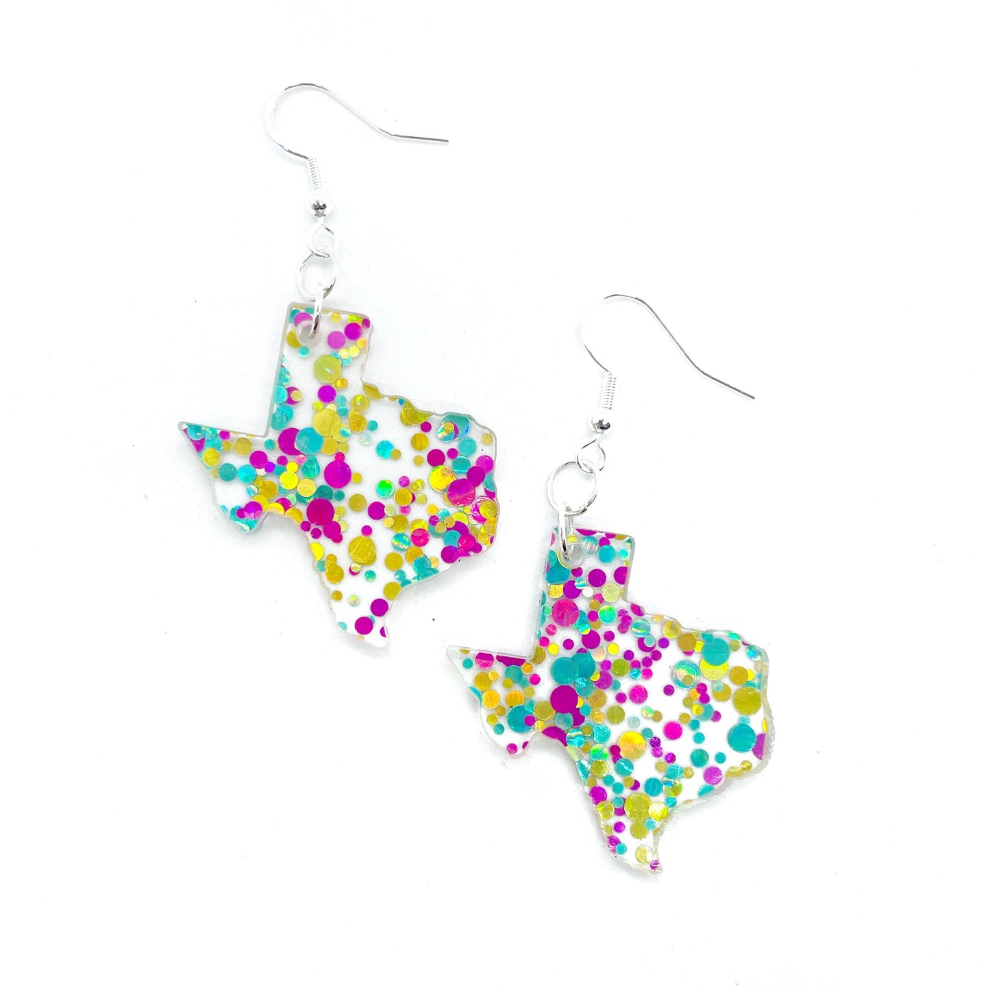 Fiesta Acrylic Texas Earrings