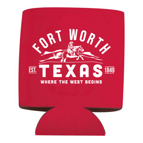 Fort Worth Texas Can Cooler