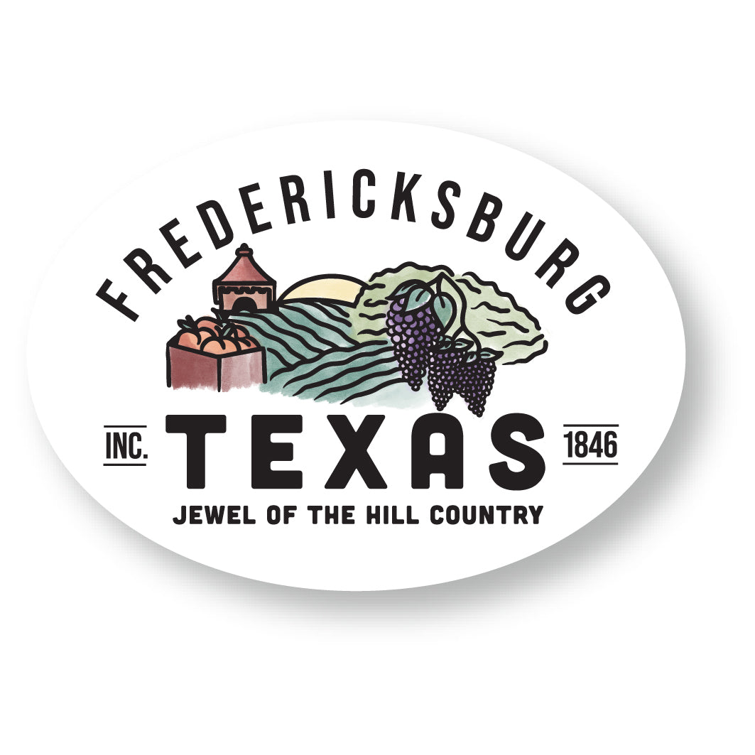 Fredericksburg Texas Decal