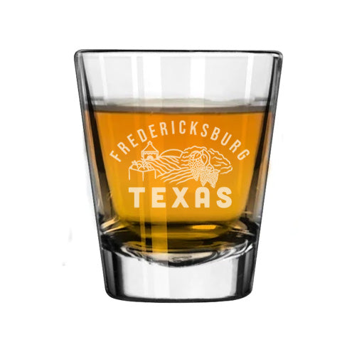 Fredericksburg Texas Shot Glass