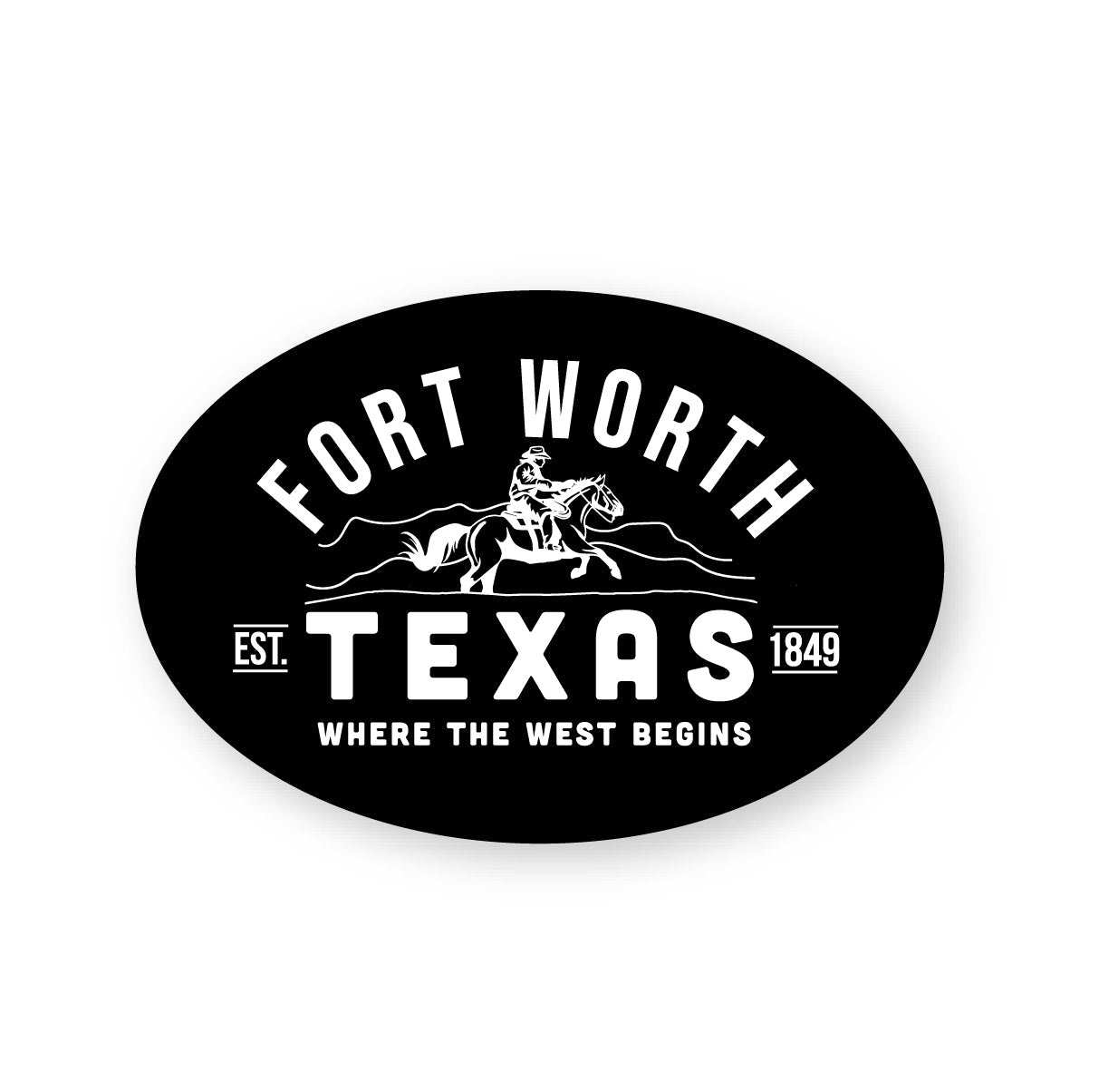 Fort Worth Texas Decal