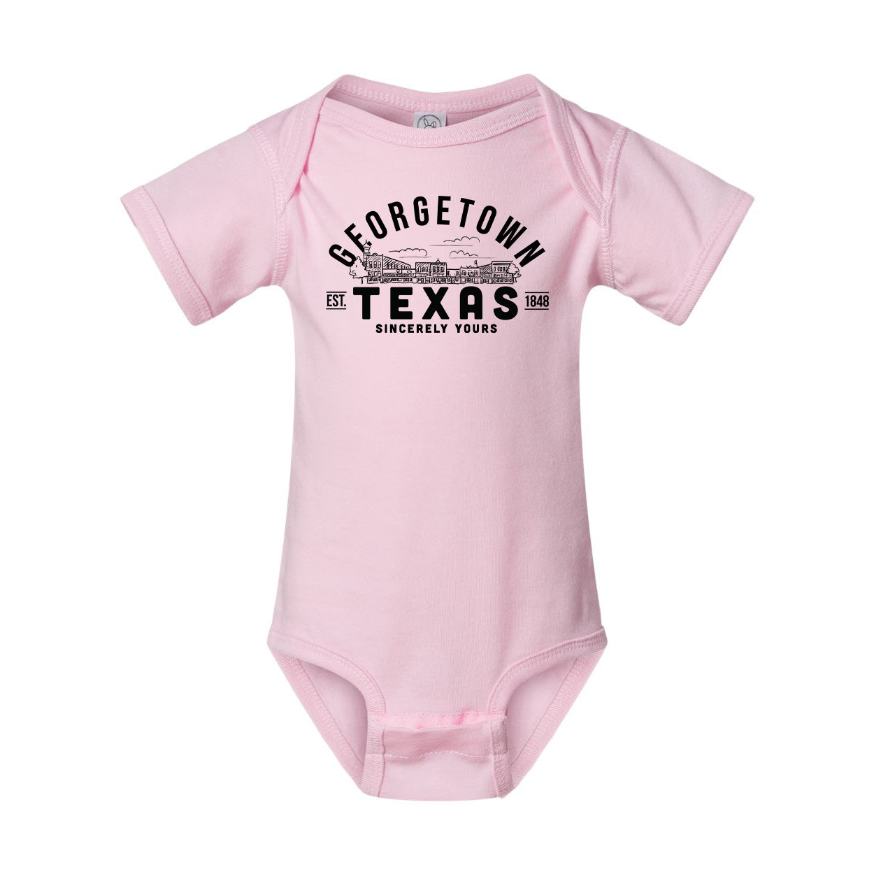 Georgetown Texas Infant Onesie - Town Square