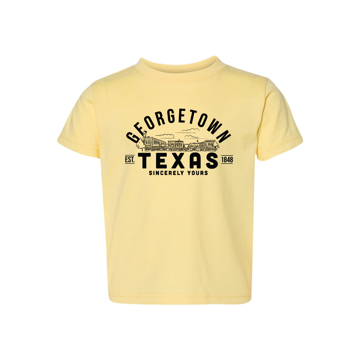 Georgetown Texas Toddler T-shirt - Town Square