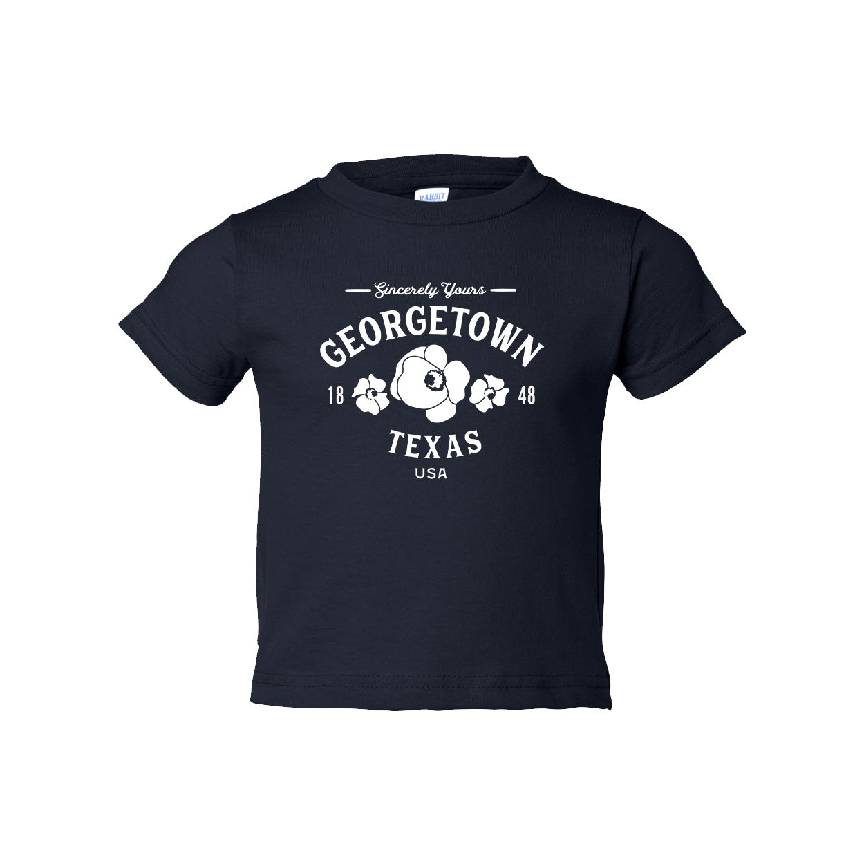 Georgetown Texas Toddler T-shirt - Poppies
