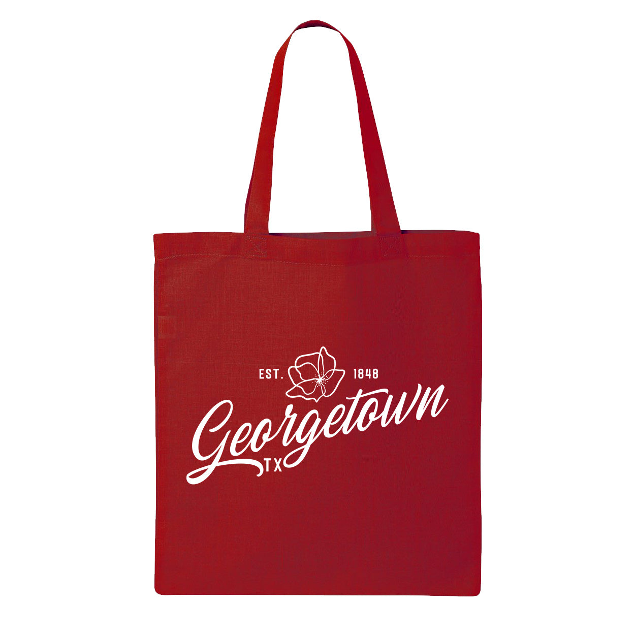 Georgetown Texas Tote Bag - Script