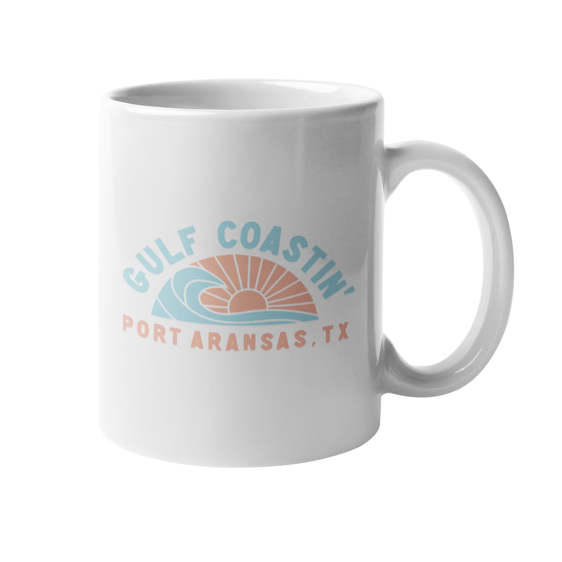 Port Aransas Texas Mug - Gulf coastin'