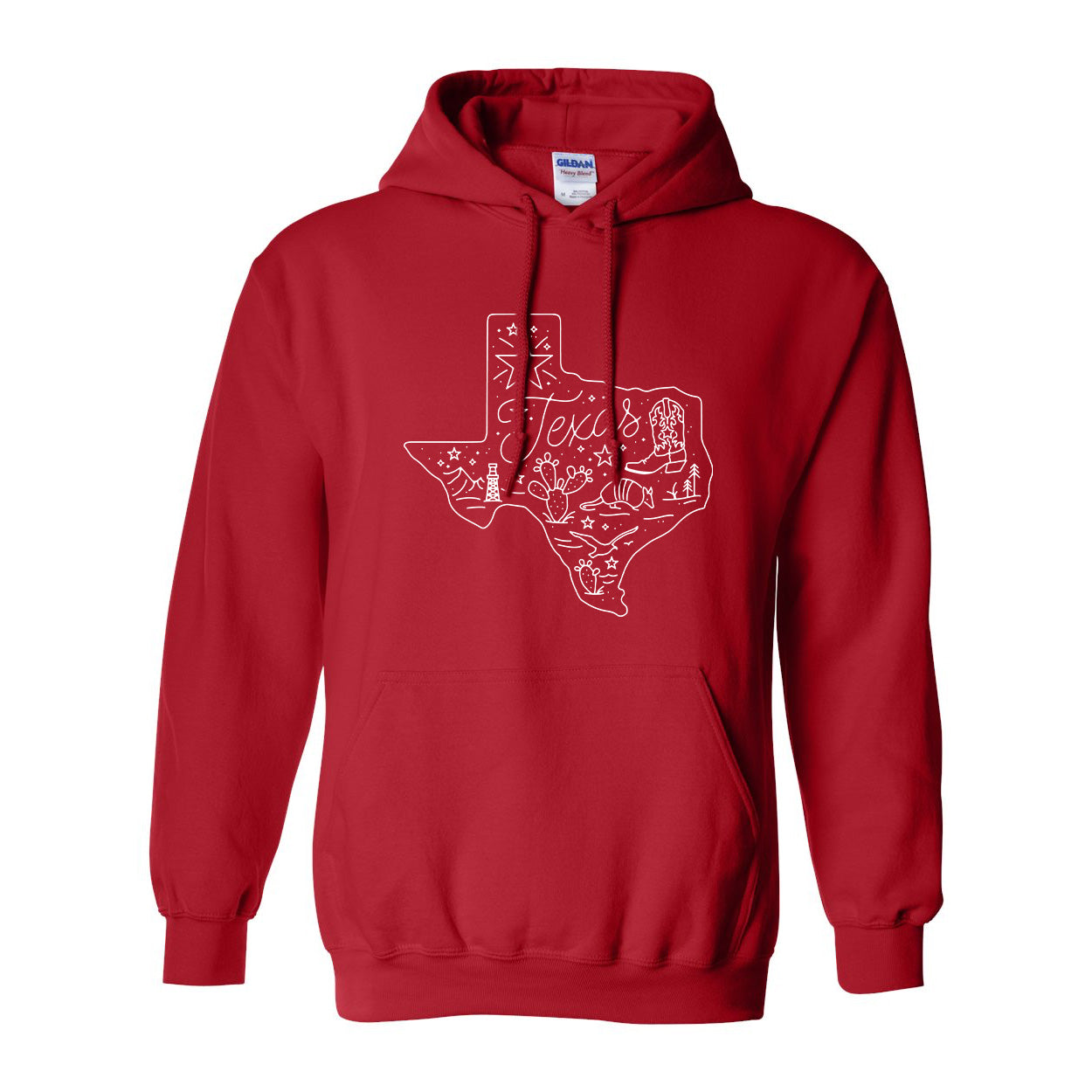 Around Texas Hoodie