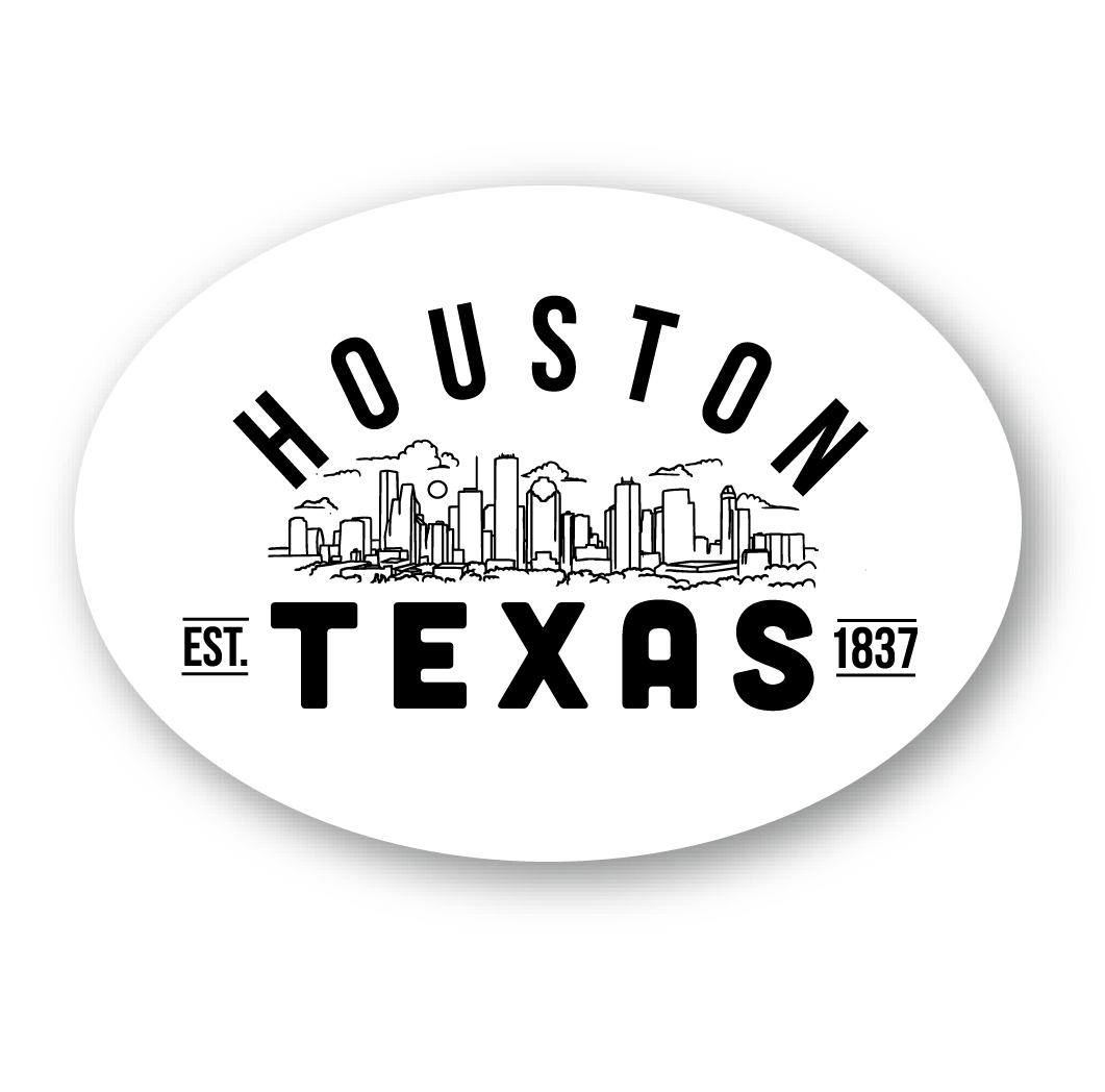 Houston Texas Decal