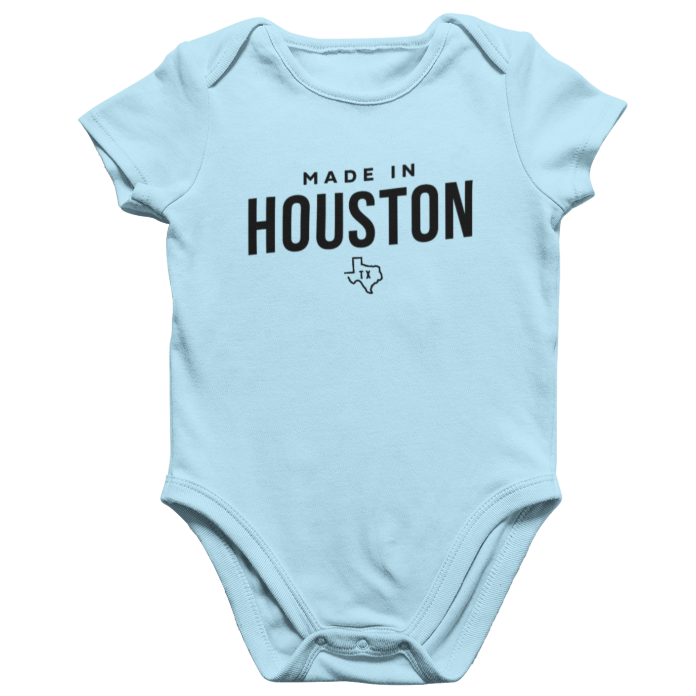 Made in Houston TX Onesie