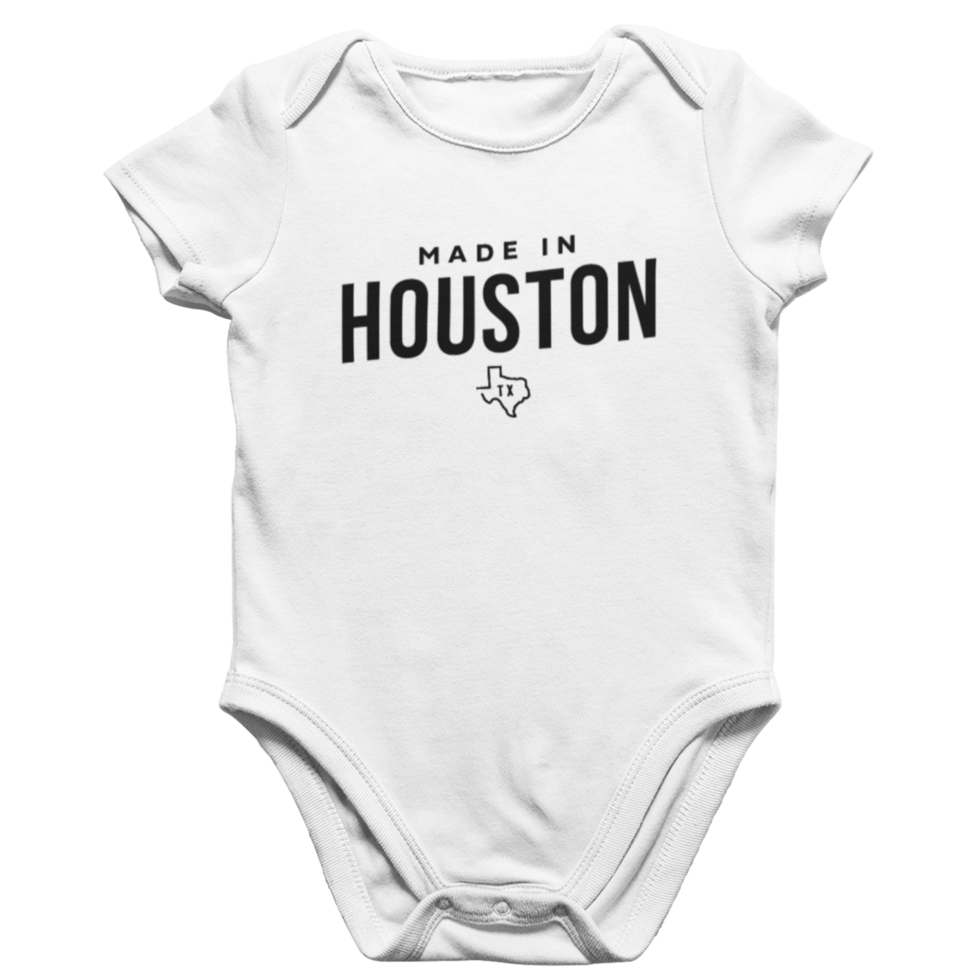 Made in Houston TX Onesie