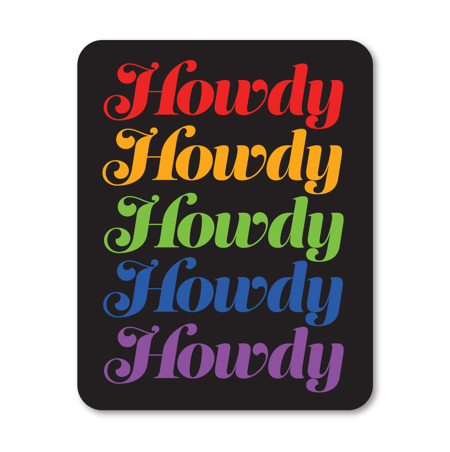 Howdy Pride Decal