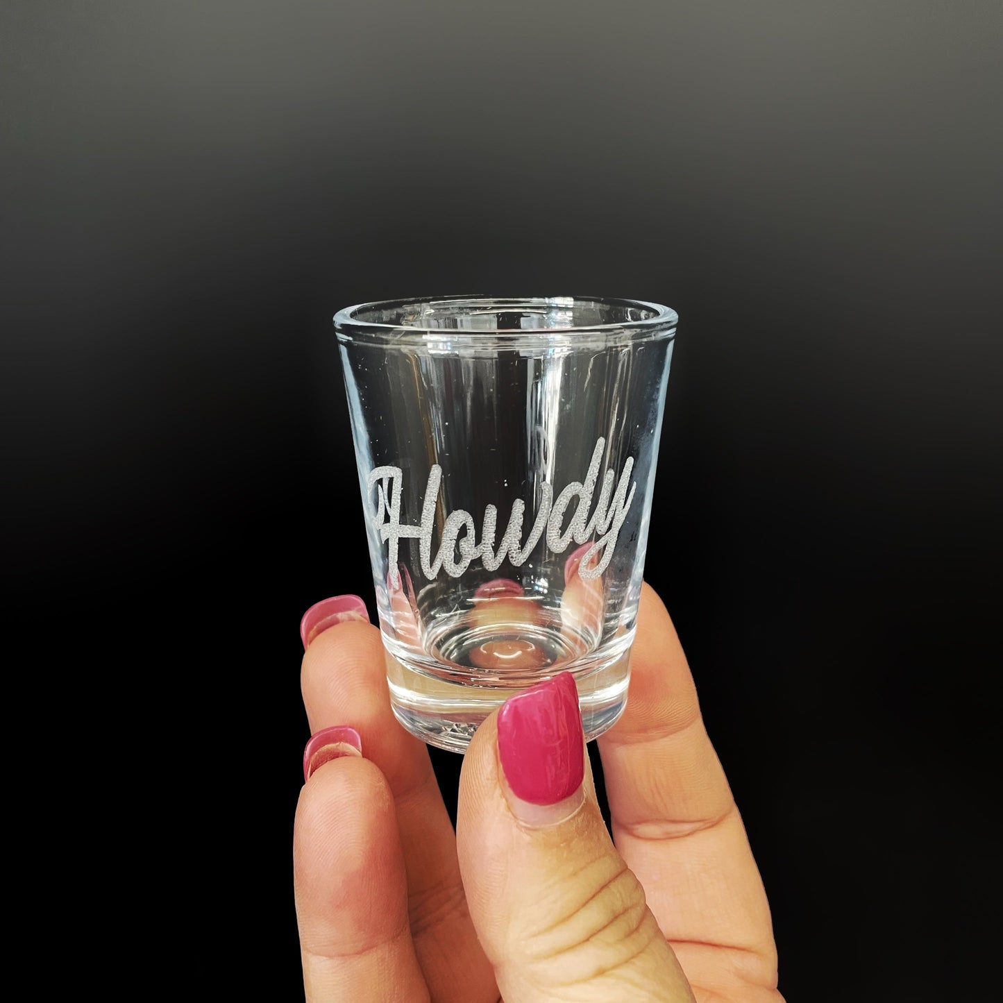 Howdy Shot Glass