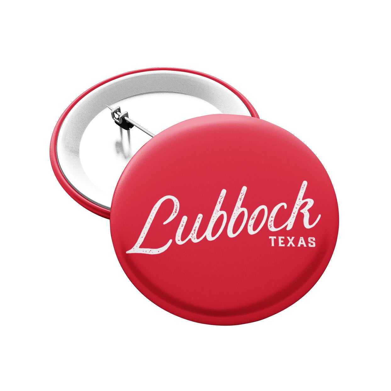 Lubbock Texas Button