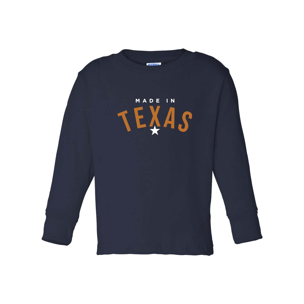 Youth Made In Texas Long Sleeve Tee