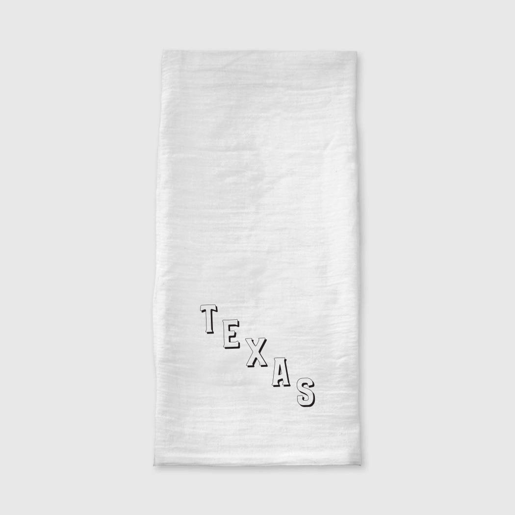 Texas Slide Dish Towel