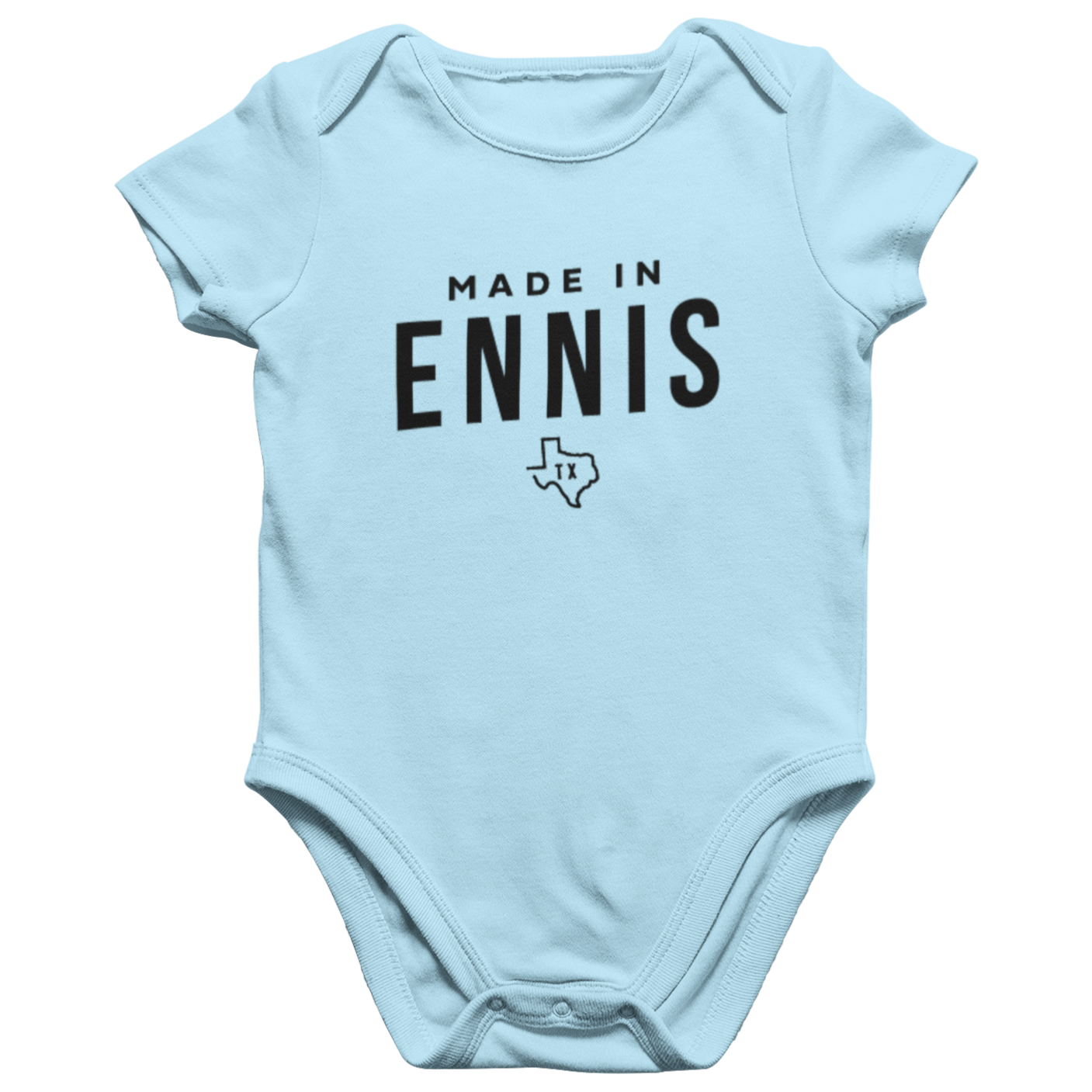 Made in Ennis TX Onesie