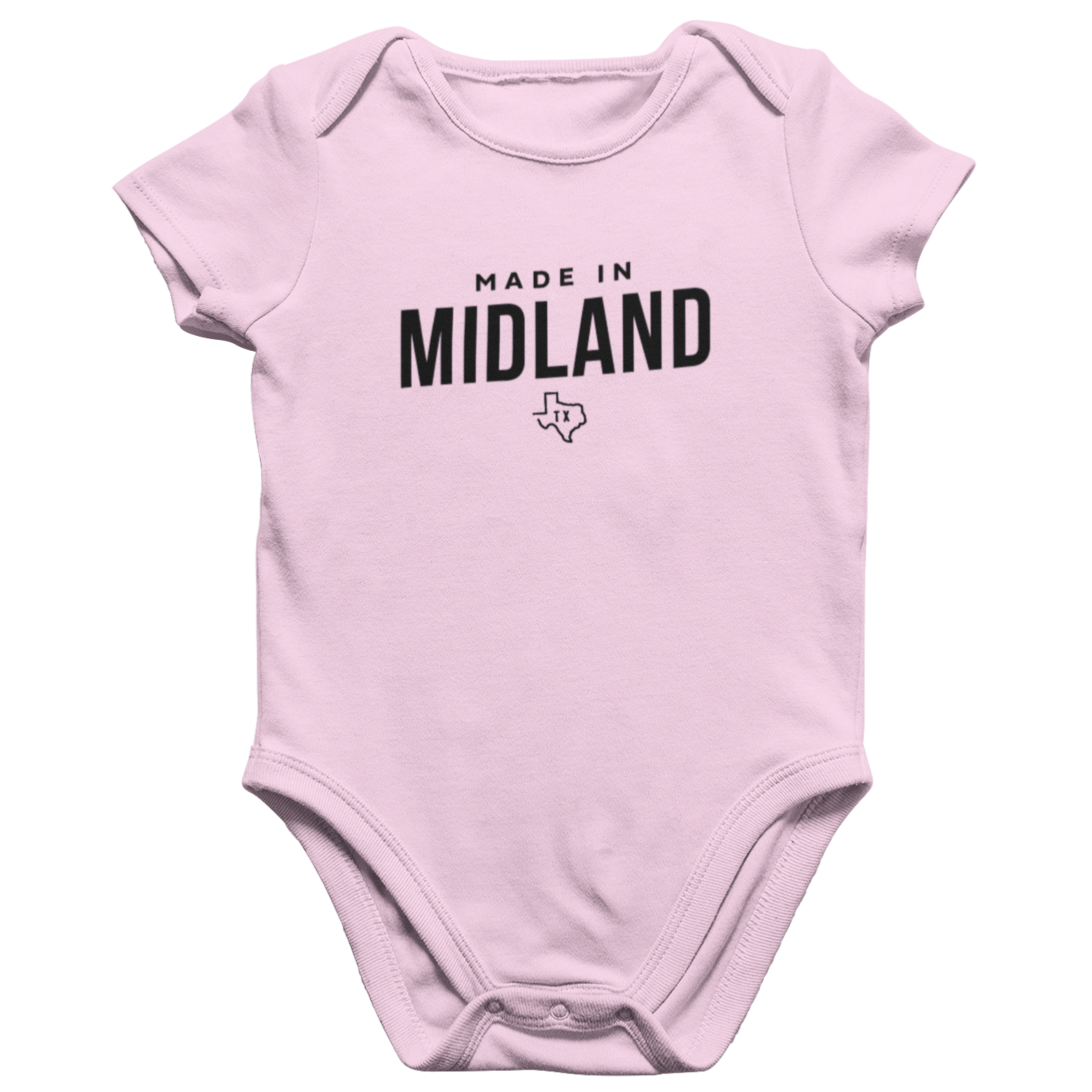 Made in Midland TX Onesie