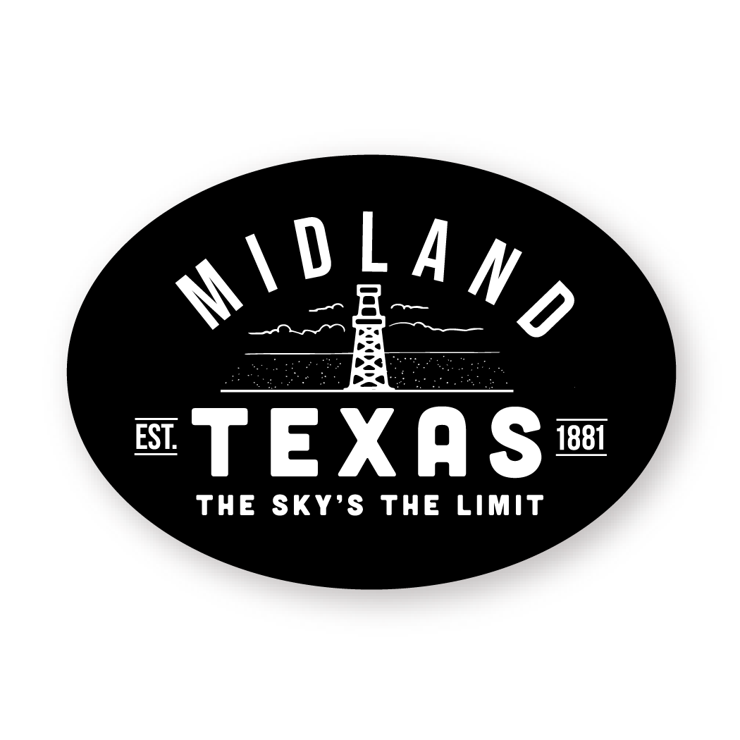 Midland Texas Decal