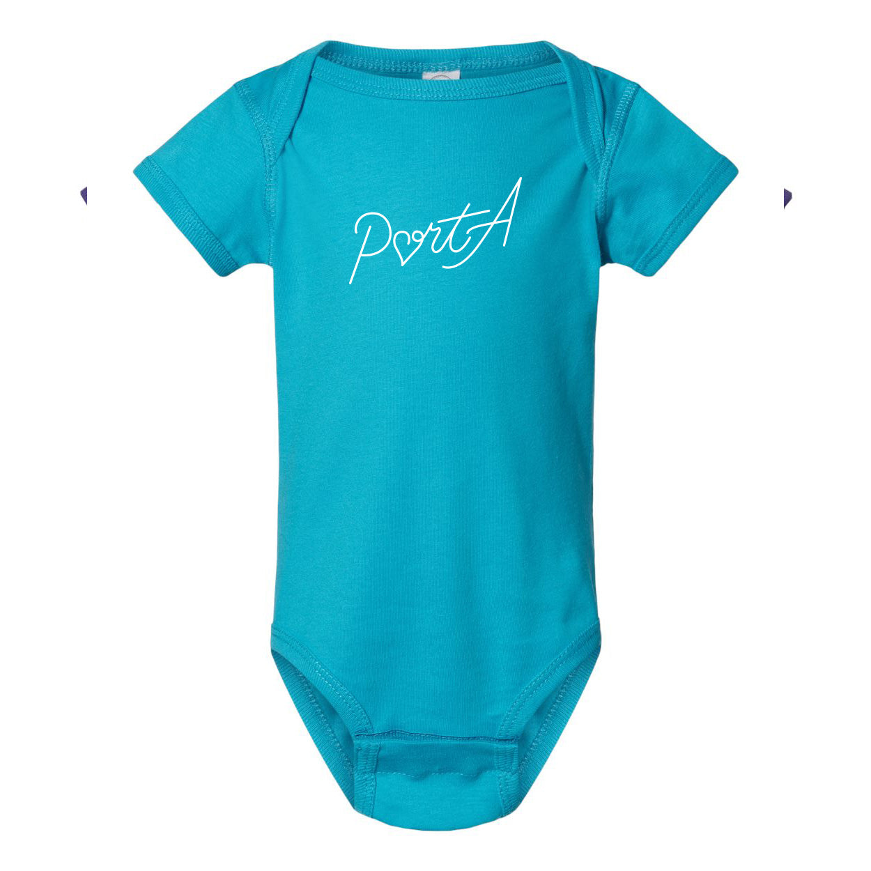 Heart of Port A Onesie