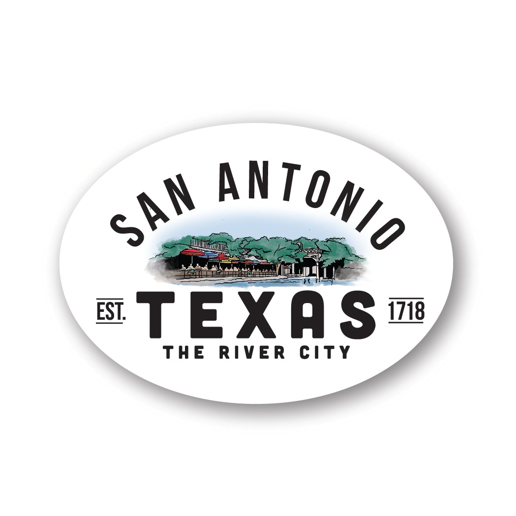 San Antonio Texas Decal
