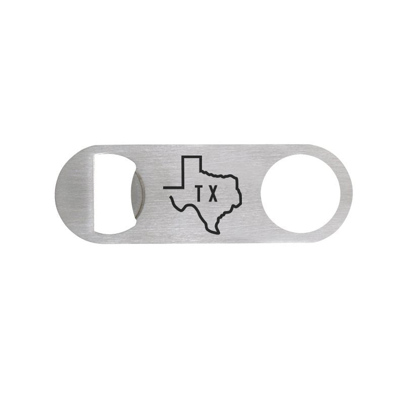 Short Texas Bottle Opener