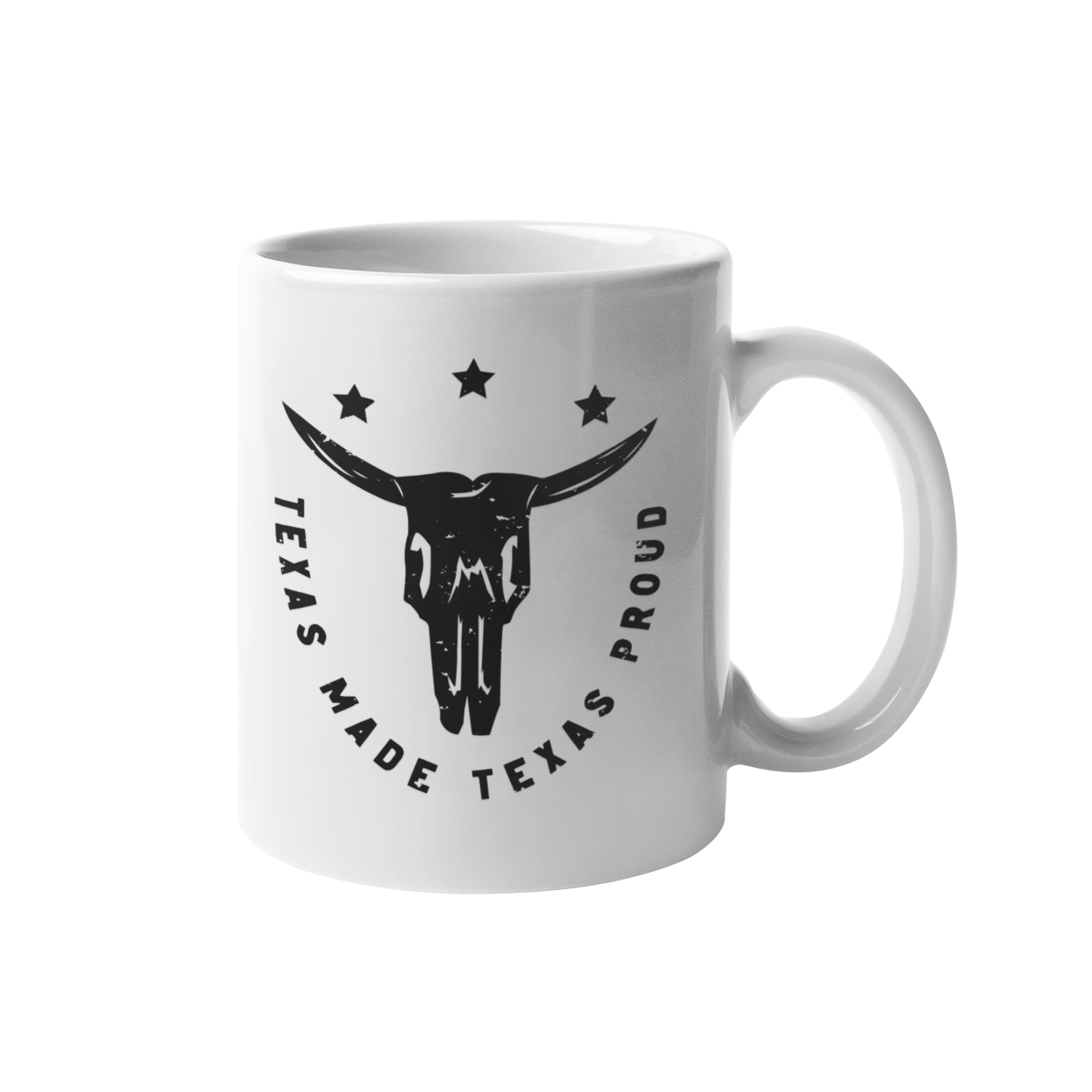 Texas Skull Mug