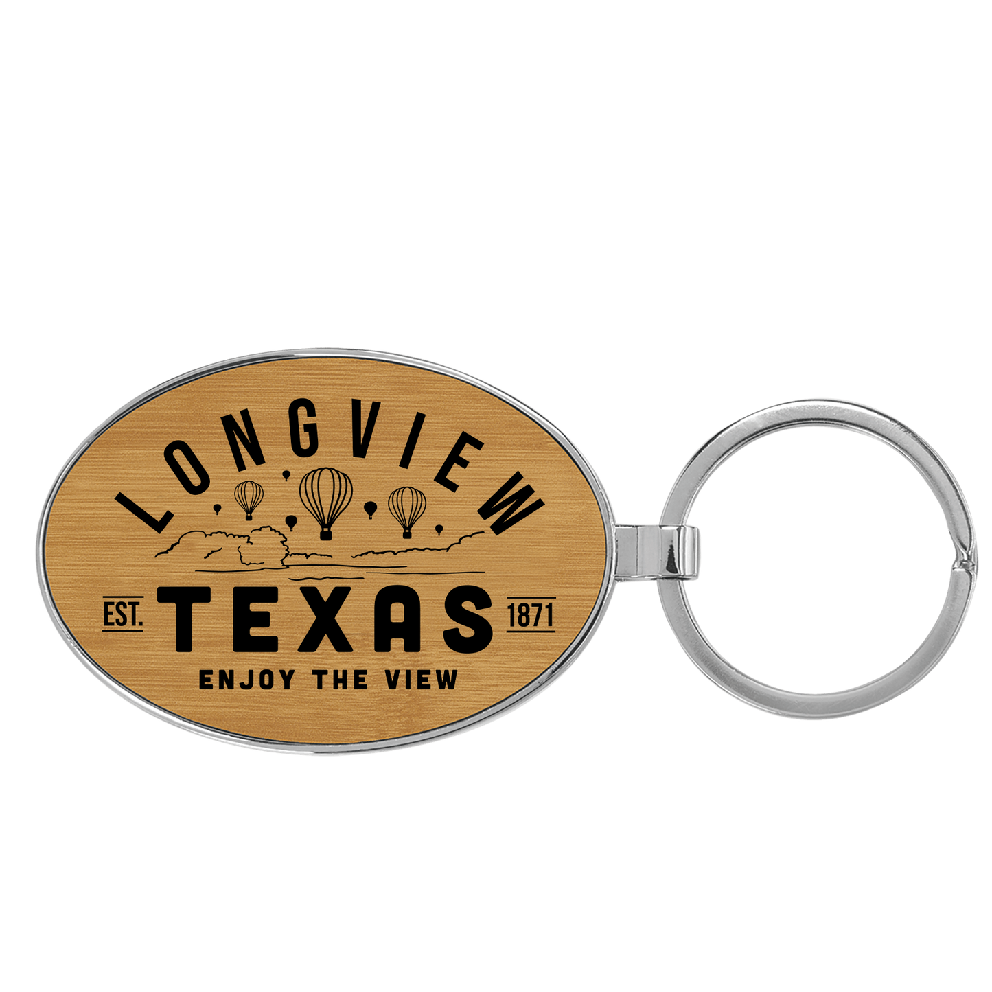 Longview Texas Key Tag