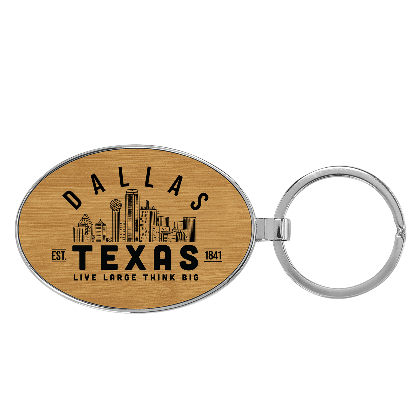 Dallas Texas Key Tag