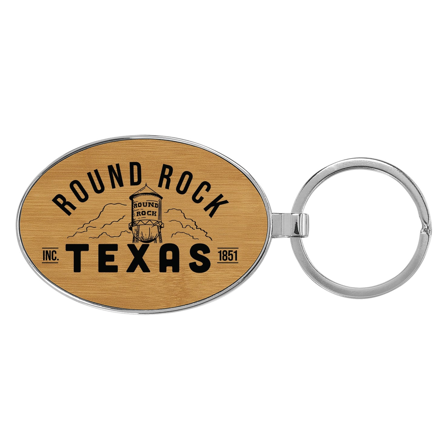 Round Rock Texas Key Tag