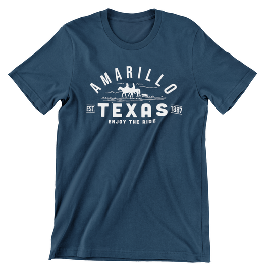 Amarillo Texas T-shirt - Enjoy the Ride