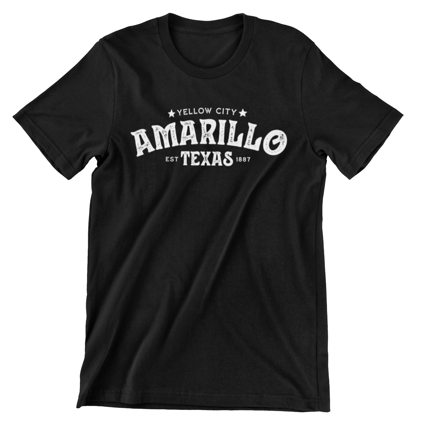 Amarillo Texas T-shirt - Yellow City