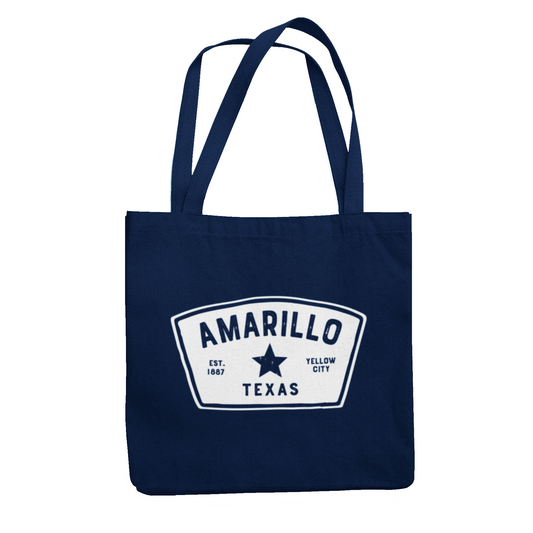 Amarillo Texas Tote Bag - Badge