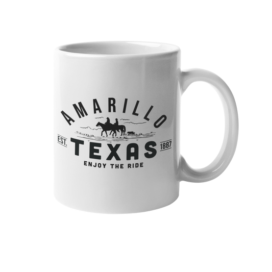 Amarillo Texas Mug - Enjoy the Ride