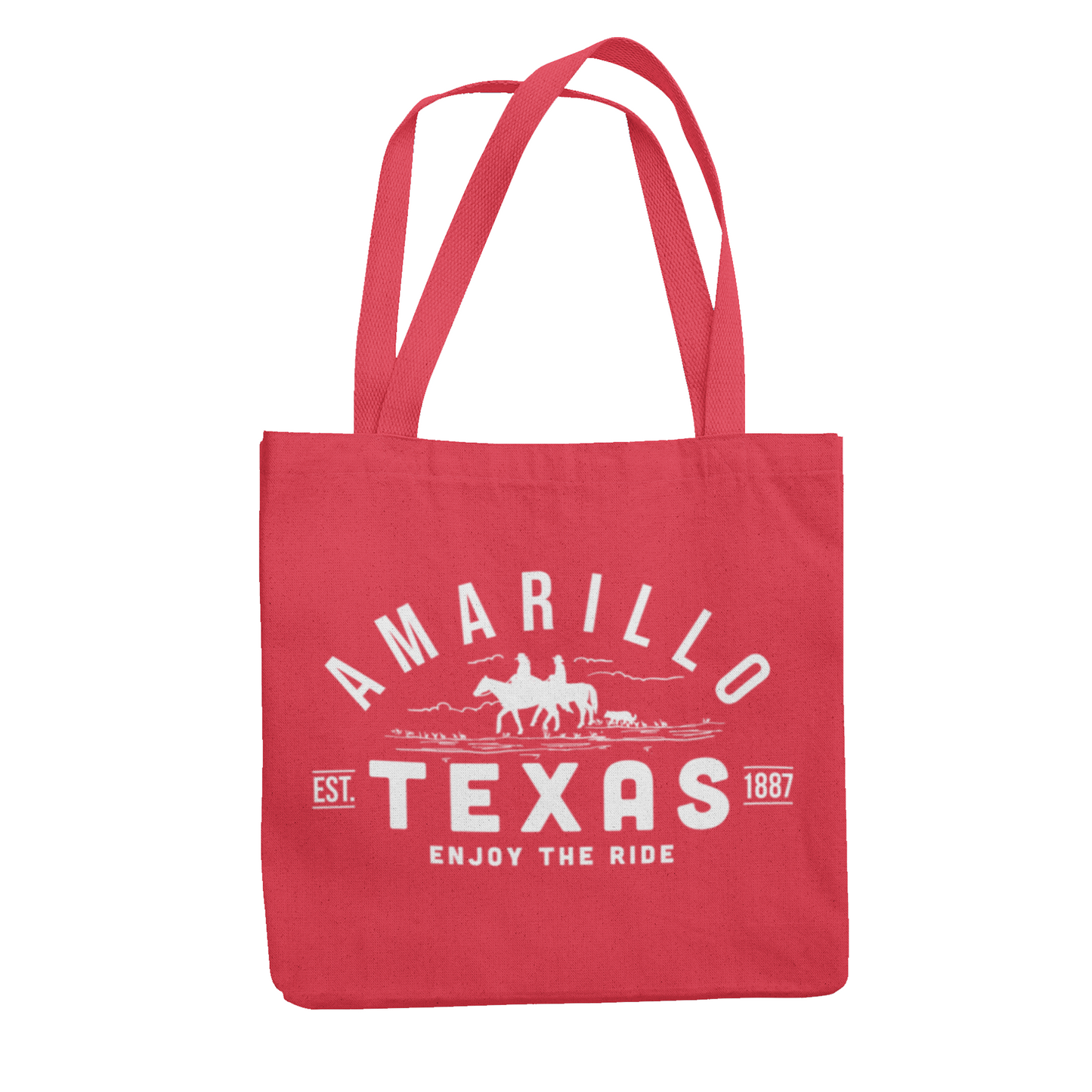 Amarillo Texas Tote Bag - Enjoy the Ride