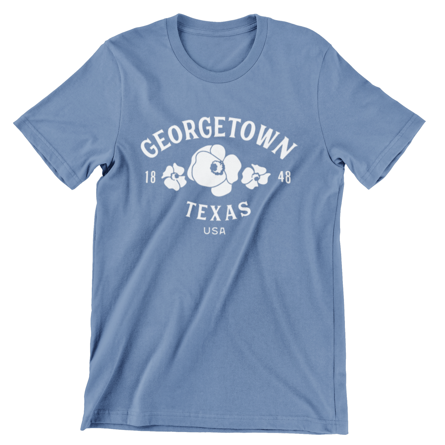 Georgetown Texas T-shirt - Poppies